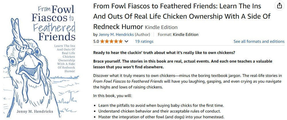 Autographed Copy of "From Fowl Fiascos to Feathered Friends"