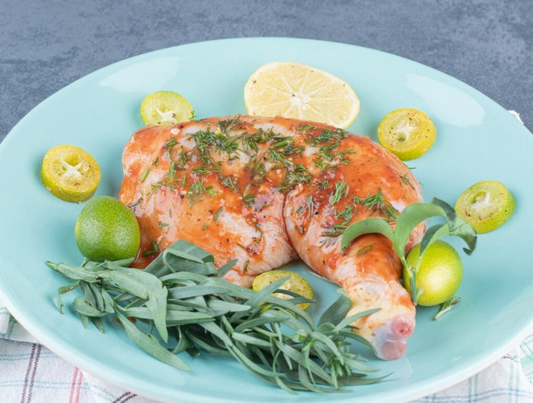 Certified Organic Chicken Leg Quarters