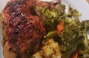 Certified Organic Chicken Leg Quarters
