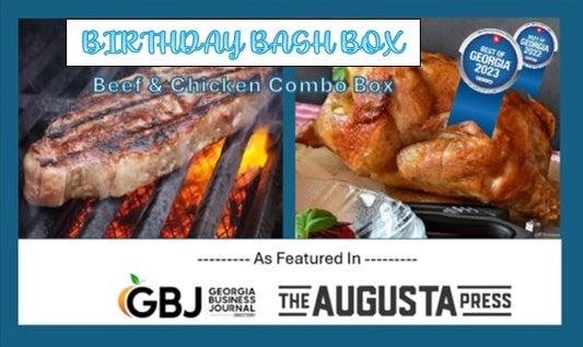 Birthday Bash Box - Beef & Chicken Sample Box