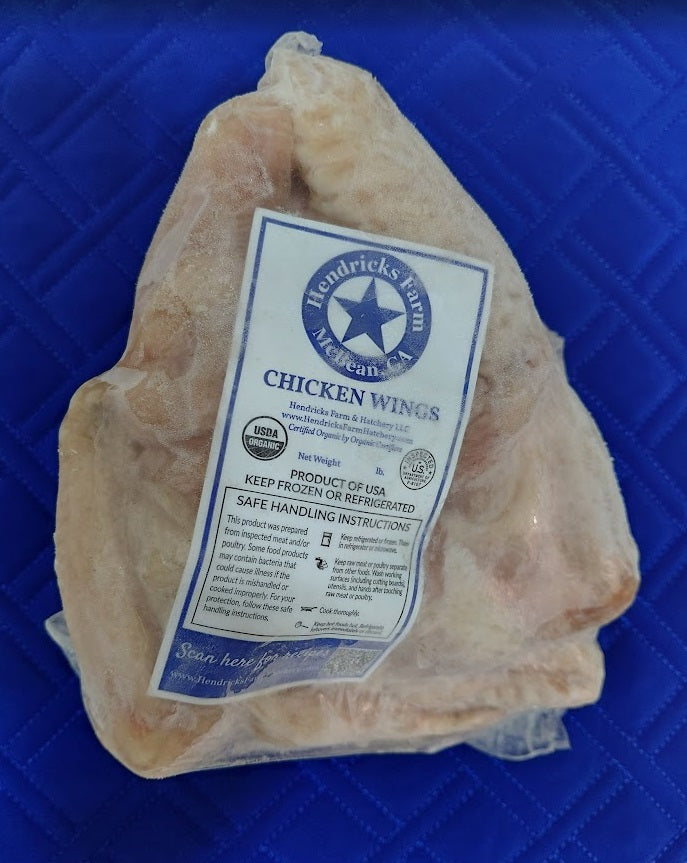 Certified Organic Chicken Wings