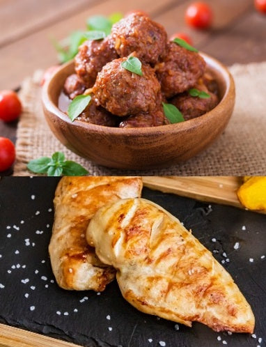 THE HOMESTEAD SELECT – Premium Angus Ground Beef & Pasture-Raised Chicken Breasts