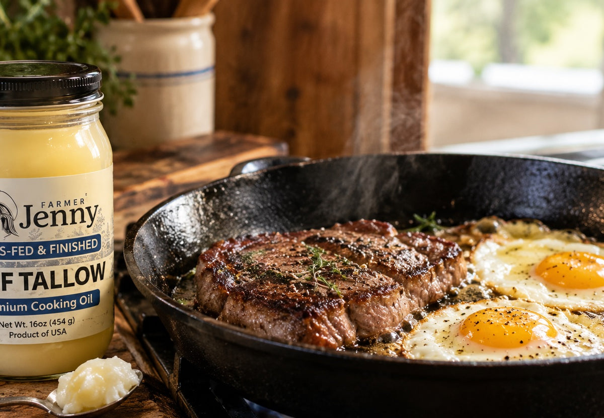 Pure Beef Tallow - Premium Cooking Oil