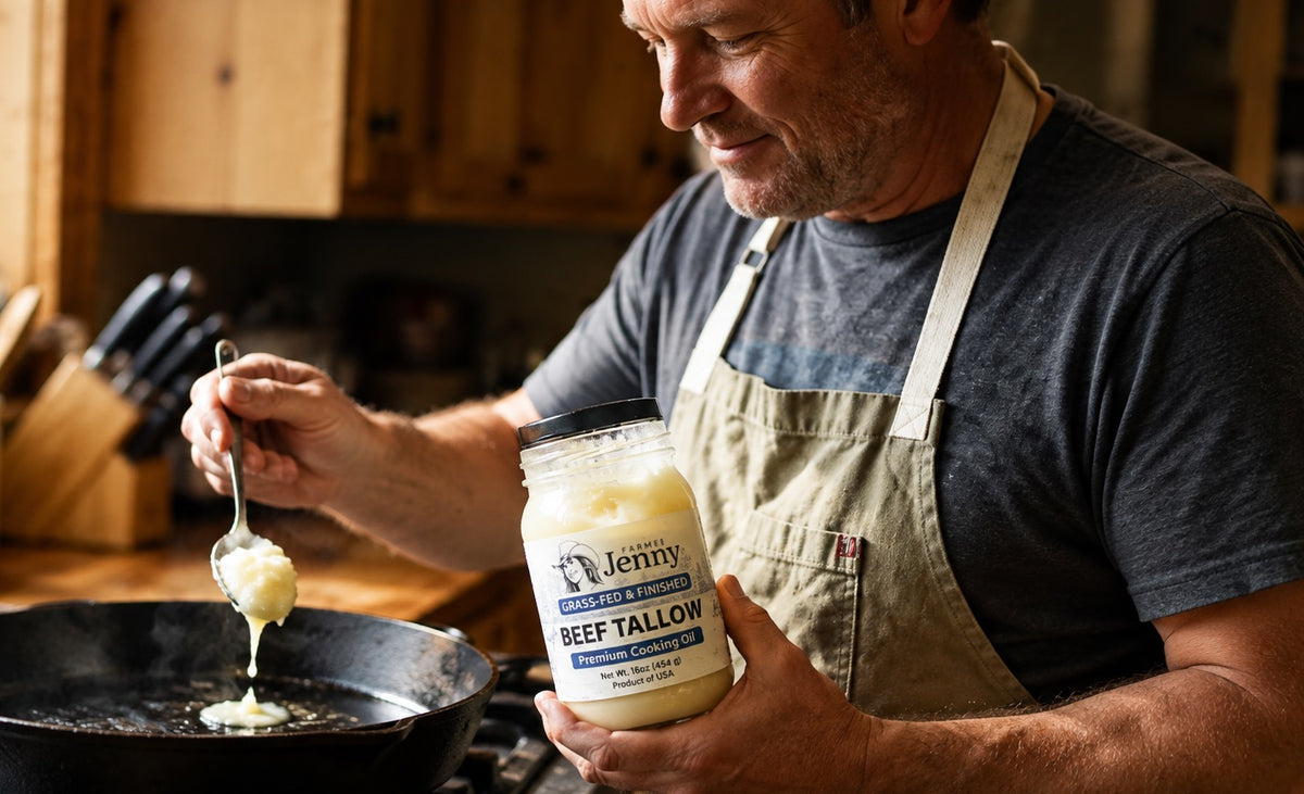 Pure Beef Tallow - Premium Cooking Oil