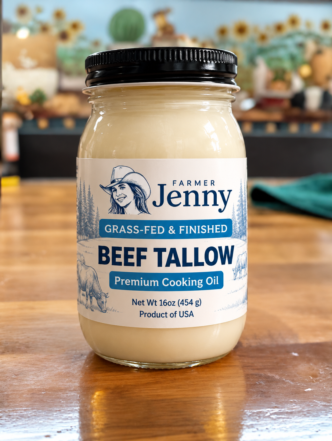 Pure Beef Tallow - Premium Cooking Oil
